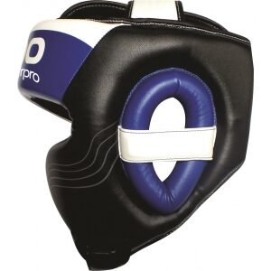 Hoofdbeschermer (head guard) Starpro S90 | zwart-wit-blauw