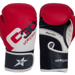 Bokshandschoenen voor trainingen Starpro G30 |rood-zwart-wit