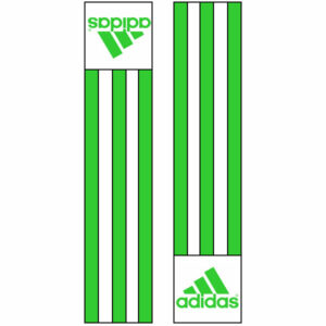 Adidas-schouderlabels voor je judopak | groen