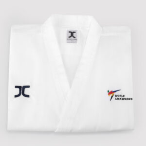 Poomsae taekwondo-pak mannen JC-Club | WT | wit | maat 210