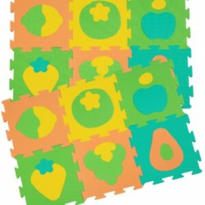 Speelmat in vrolijk fruitpatroon Tatamix | 1