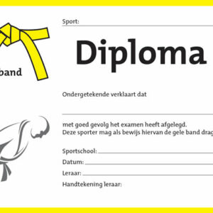 Diploma Geel