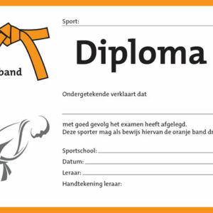Diploma Oranje
