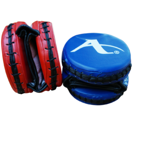 Karate-focushandschoen rond (precisie-mitt) Arawaza | rood
