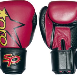 Bokshandschoen Starpro pro sparring glove | rood-zwart