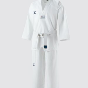 Taekwondo-pak (dobok) voor beginners JCalicu-Club | WT | wit