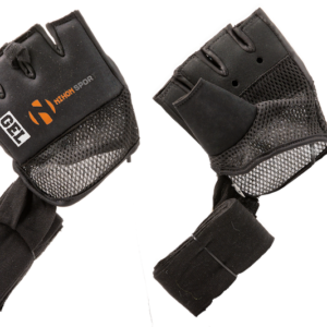 Binnenhandschoen (inner glove) Mexican wrap Nihon | zwart