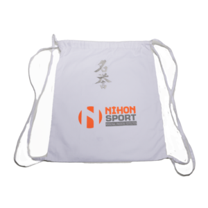 Rugzak Nihon Meiyo | wit met zilverkleurige opdruk