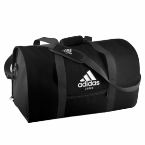 Adidas judotas - sporttas en rugzak in één | zwart-wit