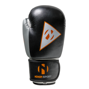 Nihon Bokshandschoen leer Trad PROBOX zwart/grijs/wit