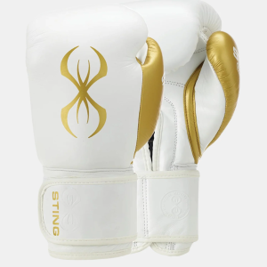 STING Bokshandschoen EVOLUTION | new wit/goud | 16oz