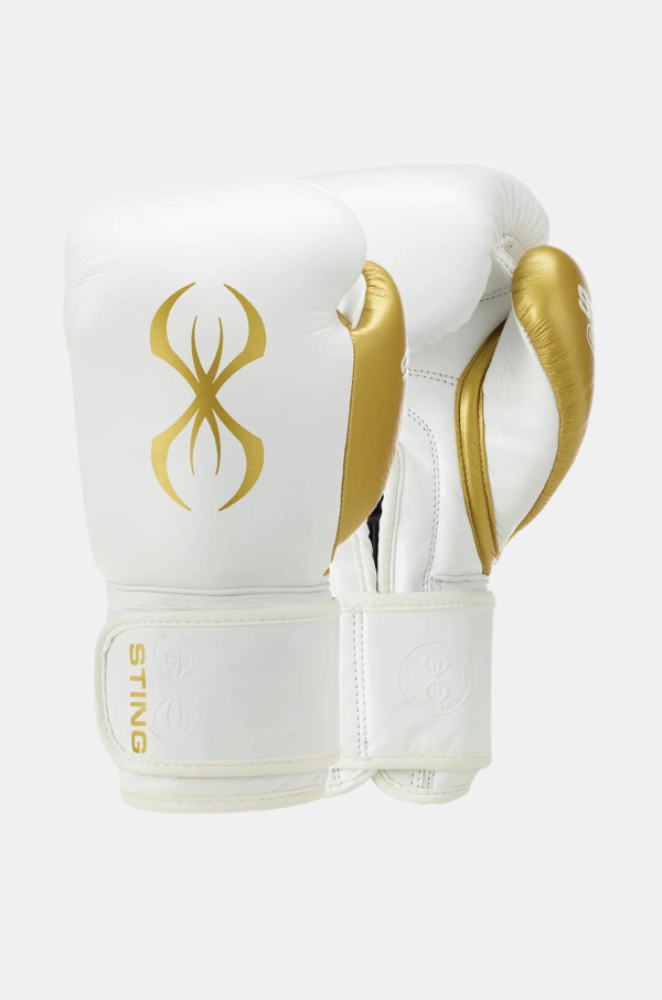 STING Bokshandschoen EVOLUTION | new wit/goud | 16oz