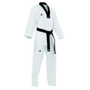 Adidas Taekwondopak Champion II Zwarte Revers