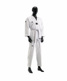 Adidas Taekwondopak Champion II Witte Revers