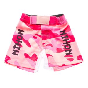 Baby kickboxbroekje in camouflage roze